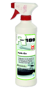 R189 kalk ex flacon met sproeikop, deel van ons niet product, de HMK M585