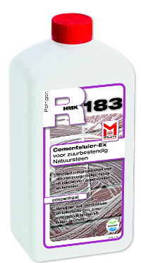 Verwijder cementsluiert en kalkafzettingen van zuurbestendige oppervlakken met de R183 Cementsluier EX